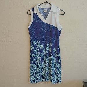 Izod golf dress with floral print